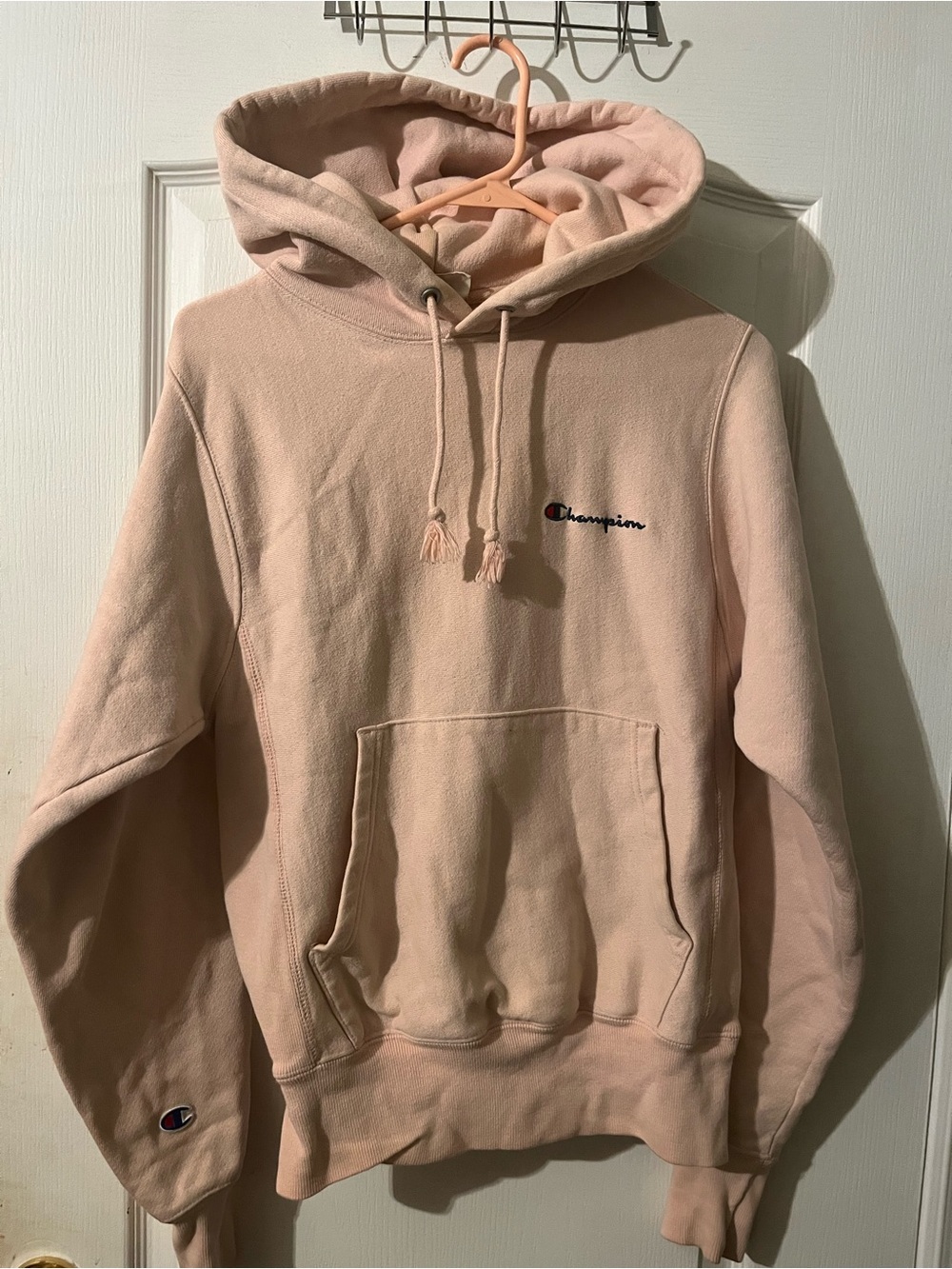 Champion Light Pink Hoodie
